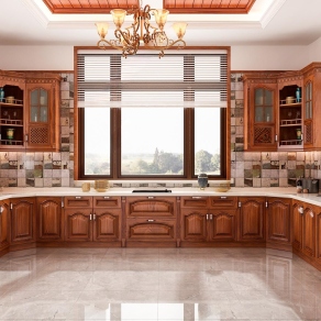 欧式古典家居厨房3D模型下载